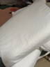 南極人（NanJiren）泰國(guó)橡膠硅膠枕頭乳膠枕芯一套一芯頸椎枕成人睡覺專用男士一對(duì)裝 顆粒枕+外套【60x40cm】 單只 曬單實(shí)拍圖