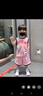 G.DUCKKIDS小黃鴨聯(lián)名奧特曼男童衣服夏季2025新款兒童運動套裝寶寶夏裝背心 粉色 100 (建議90-98cm 2-3周歲） 曬單實拍圖