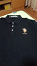U.S. POLO ASSN.短袖POLO衫男夏季商務(wù)休閑上衣T恤保羅男裝海瀾禮物經(jīng)典黑 3XL 曬單實(shí)拍圖
