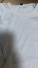 真維斯純棉重磅短袖t恤男純色夏季全棉打底衫半袖100%新疆棉大碼體恤衫 冰川藍(純色) S (165) (品控嚴格) 曬單實拍圖