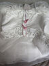 德夫阿可兒童禮服女童公主裙主持人高端鋼琴演出晚禮服小女孩婚紗夏款大童 BX683長款無袖白色 150 (建議61-70斤) 曬單實拍圖