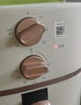 美的（Midea）空氣炸鍋易用旋鈕 家用實(shí)用大容量5.3L 不用翻面 蒸汽嫩烤 輕音烘炸 金屬內(nèi)腔無異味  MF-KZE535J5 曬單實(shí)拍圖