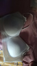 草本初色內(nèi)衣女小胸聚攏無鋼圈山茶花香氛文胸罩 霜奶白 L 【110-130斤】 曬單實(shí)拍圖