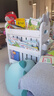 babyviva 兒童書架家用寶寶繪本幼兒園落地可移動多層雙面書柜男女孩收納 曬單實拍圖