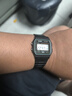 卡西歐（CASIO）手表男女經(jīng)典復(fù)古學(xué)生兒童表F-91W-1DG 3DG 9DG/F-84W/F105電子表 F91W-3DG綠框 【附加貼膜】 曬單實(shí)拍圖