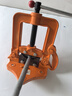美科（MYTEC）龍門鉗重型夾管鉗大型鋼管夾持工具多功能臺虎鉗管子臺鉗鍍鋅管 輕型4號龍門鉗【開口20-125mm】 曬單實拍圖