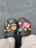 卡駱馳（crocs）經典云朵Clog女沙灘洞洞鞋涼拖鞋206750 206750-001  35  曬單實拍圖