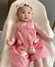 G.DUCKKIDS小黃鴨童裝女夏裝一周歲衣服女寶寶0-3歲嬰兒套裝5小童女孩兩件套 黃色 90 尺碼1~2歲【 80-90cm】 曬單實拍圖