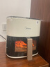 美的（Midea）空氣炸鍋AI烹飪不用翻面 家用全自動智能觸控 透明可視實用大容量 金屬腔體無異味5.3L MF-KZC5388 曬單實拍圖