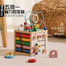 imikids寶寶六面體嬰兒童串繞珠百寶箱0-3歲蒙氏早教玩具益智多面體 曬單實拍圖