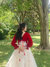 【高檔楠竹扇架+禮盒禮袋包裝】送新娘閨蜜團(tuán)扇結(jié)婚新娘高級(jí)成品diy手工自制材料包雙面喜扇秀禾中國(guó)風(fēng)出嫁 【5號(hào)款】 材料包diyx喜扇+扇架+全透明禮盒 曬單實(shí)拍圖