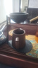 容山堂竹品茶杯架子茶具收納架多層家用桌面收納整理架博古架展示架 竹制茶具收納架-三層聽(tīng)風(fēng) 曬單實(shí)拍圖
