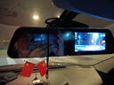 凌度行車記錄儀前后雙錄高清夜視 大屏觸控流媒體倒車影像金屬機身 標準版4.3英寸觸摸屏+128G卡 前單鏡頭 曬單實拍圖