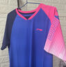李寧（LI-NING）乒乓球服男女運動套裝訓練速干球服短袖隊服協(xié)會俱樂部團購定制 白黑色【男女同款】支持定制 XL 曬單實拍圖