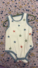 babylove嬰兒背心包屁衣夏季衣服無(wú)袖連體衣寶寶三角哈衣薄款爬服夏裝 曬單實(shí)拍圖