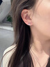 芯奢可愛貓咪耳夾無(wú)耳洞女生無(wú)痛免打孔耳釘2025新款耳環(huán)高級(jí)感耳飾女 無(wú)耳洞耳夾款一對(duì) 曬單實(shí)拍圖