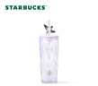 星巴克（Starbucks）玻璃杯550ml玻璃吸管杯咖啡杯幻夢(mèng)物語(yǔ)系列男女式畢業(yè)禮物 曬單實(shí)拍圖