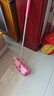 兒童拖把掃把簸箕套裝迷你小拖布卡通幼兒園學(xué)生掃地清潔玩具 粉色小拖把 曬單實拍圖