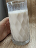 津盼夏季玻璃杯加厚水果茶杯子冰美式咖啡杯果汁杯冷飲料杯早餐牛奶杯 棱紋款 曬單實(shí)拍圖