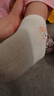 棉滿滿女童襪子夏季薄款新疆棉抗菌透氣純棉網(wǎng)眼兒童夏天女孩卡通中筒襪 曬單實拍圖