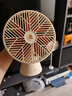 向物（SOTHING）小風(fēng)扇桌面 小型電風(fēng)扇 迷你usb電扇 可充電移動(dòng)便攜 學(xué)生宿舍辦公室床頭靜音大風(fēng)力超長(cháng)續航臺扇 奶杏白 【Pro升級版】自動(dòng)搖頭 / 續航16H 曬單實(shí)拍圖