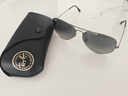 雷朋（RayBan）經(jīng)典飛行員系列太陽(yáng)鏡男女款開(kāi)車(chē)出行眼鏡戶(hù)外墨鏡0RB3025 曬單實(shí)拍圖