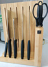 雙立人（ZWILLING）Point菜刀刀具套裝水果刀剪刀砍骨刀切片刀廚刀磁吸刀架廚具8件套 曬單實拍圖