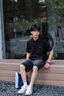 CABBEEN【商場(chǎng)同款】卡賓男鞋百搭韓版運(yùn)動(dòng)休閑鞋男時(shí)尚皮面鞋子男士板鞋 米白 41 曬單實(shí)拍圖
