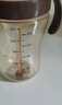 世喜吸管奶瓶1-3歲直飲杯嬰兒ppsu一12個月以上寶寶300ml帶重力球手柄 曬單實(shí)拍圖