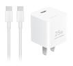 華為原裝mini超級快充充電器mate50 40 30 p60 50 40 nova7 8 9 10 暢享70s適配榮耀蘋果手機平板電腦 華為充電頭（Max 25W）+ 數(shù)據(jù)線 曬單實拍圖