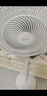 美的（Midea）【品質推薦】七葉輕音柔風電風扇/家用省電落地扇/臺式電扇/廣角搖頭節(jié)能宿舍小型風扇 SAE35CA 曬單實拍圖