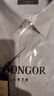 雅戈爾（YOUNGOR）短袖襯衫男裝襯工藝襯衫涼感桑蠶絲混紡襯衫舒適干爽2025新品 灰色素色VSZS114803DBY 39 （170/88Y） 曬單實(shí)拍圖