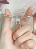 中國黃金S925銀蝴蝶碎銀子手鏈女款高級感生日情人節(jié)禮物送女友 【經典紅色禮盒】*八倉發(fā)貨*當/次日達 曬單實拍圖