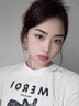 QMXD寧藝卓同款銀色圈圈耳環(huán)女士輕奢高級感獨特素圈耳飾夸張耳圈禮物 銀色40mm 曬單實(shí)拍圖