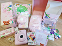 INSTAX富士instax立拍立得 一次成像相機(jī) mini12精美禮盒 櫻花寶貝 含10張fafa花邊相紙 曬單實拍圖