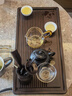 TEAHUE茶盤家用茶托盤2025新款客廳高檔茶具辦公室用干泡茶臺(tái)茶海 曬單實(shí)拍圖