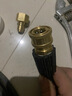 迪奇威洗車機(jī)高壓水管快速接頭清洗機(jī)內(nèi)絲22螺紋銅快接高壓水槍配件大全 內(nèi)絲22母頭+外絲22孔15公頭 曬單實(shí)拍圖