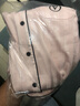 維多利亞的秘密 田曦薇同款 夏季宅度假水光綢家居服絲滑涼感長袖長褲睡衣套裝女 10T1嫩粉色-提花 11269319 M 曬單實拍圖