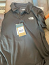北面（The North Face）速干POLO衫男T恤戶外吸濕排汗短袖休閑純色圓領舒適透氣半袖7QOW JK3/黑色 M/170 曬單實拍圖