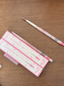 gracebabi霧感嘟嘟唇線筆勾勒暈染口紅持久打底01甜粉裸桃*1+02杏仁裸茶*1 曬單實(shí)拍圖