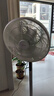 美的（Midea）【幸運(yùn)草安睡風(fēng)扇Plus】電風(fēng)扇落地扇立式家用臥室變頻輕音小風(fēng)扇遙控一級能效空氣循環(huán)扇 SDI35MQ 曬單實(shí)拍圖