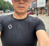 準者短袖壓縮衣速干高彈加絨健身服訓練運動(dòng)跑步T恤短袖打底緊身衣男 Z119110602/純正黑 L (175) 曬單實(shí)拍圖