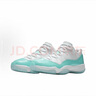 耐克（NIKE）女鞋Air Jordan 11 AJ11薄荷綠時(shí)尚百搭運(yùn)動(dòng)鞋低幫籃球鞋 AH7860-103 44 曬單實(shí)拍圖