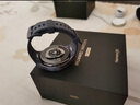 HUAWEI WATCH 5 46mm基礎(chǔ)款深錆色不銹鋼表殼蒼穹黑氟橡膠表帶首創(chuàng)X-TAP智感窗鴻蒙AI腕上小藝eSIM通信 曬單實(shí)拍圖