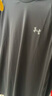 安德瑪（UNDERARMOUR）短袖T恤男 25夏季新款運動(dòng)服跑步健身訓練打底衫彈力透氣圓領(lǐng)T恤 【彈力快干】【透氣網(wǎng)眼】深藍色 XL (180/100A) 曬單實(shí)拍圖