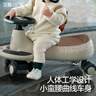 貝易（BEIE）典藏扭扭車 1-6歲寶寶搖搖車大人可坐寶寶禮物聲光音樂款 云母灰 曬單實(shí)拍圖