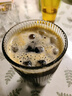 高顏值豎條紋水杯玻璃杯帶蓋帶吸管茶杯家用 豎紋竹節(jié)杯 600ml 1只 曬單實(shí)拍圖