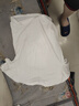 回力純棉短袖男女夏季寬松休閑半截袖青少年多巴胺穿搭男士t恤上衣服 白色(星云海灘) M (建議100斤-120斤左右) 曬單實(shí)拍圖