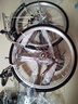 飛鴿（FLYING PIGEON）自行車成人通勤車自行車學(xué)生單車成人自行車通勤自行車城市公路車 豪華銀|6速+雙碟剎+實心胎+禮包 24寸|身高150-170cm 曬單實拍圖