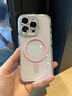 鯨咖強磁吸適用蘋果16promax手機殼2025新款iPhone16高級感硅膠15帶鏡頭膜全包14pro透明套16plus外殼 【沙漠色】磁吸充電-清透背板-帶鏡頭膜 iPhone16ProMax 曬單實拍圖